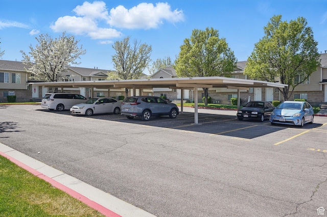 314 E 1000 N, Spanish Fork, UT 84660 - partially covered parking lot featuring a residential view