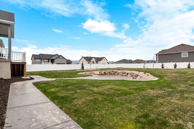 3698 S 5325 W, Hooper, UT 84315 - view of yard featuring a residential view and fence