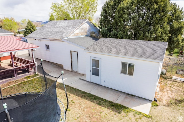 418 E 100 N, Vernal, UT 84078 - back of property featuring roof with shingles and a patio