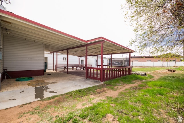 418 E 100 N, Vernal, UT 84078 - view of yard with fence and a patio