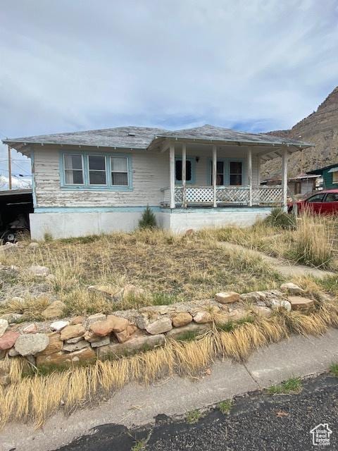 170 W Main St, East Carbon, UT 84520 - view of front of property with a porch
