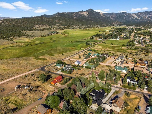 770 W Carter Dr, Pine Valley, UT 84781 - drone / aerial view featuring a mountain view