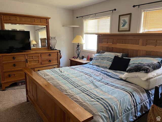 bedroom featuring carpet floors