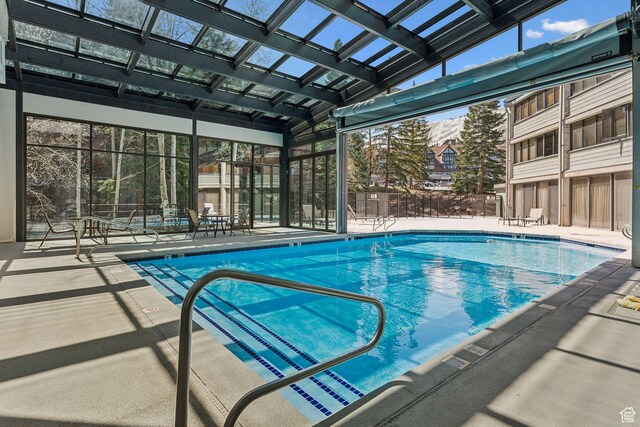 1485 S Empire Ave Unit 216, Park City, UT 84060 - community pool featuring a patio area and fence