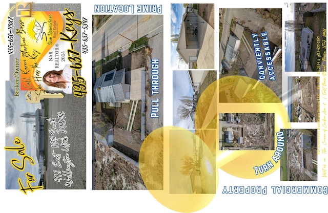 418 S 100 E, Wellington, UT 84542 - view of a document with a collage of images