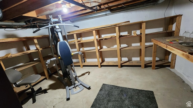 418 S 100 E, Wellington, UT 84542 - view of unfinished basement