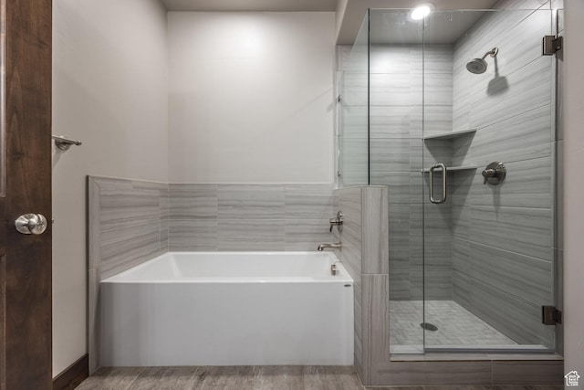 1166 W Cadence Ct, Kamas, UT 84036 - full bath featuring a garden tub and a stall shower