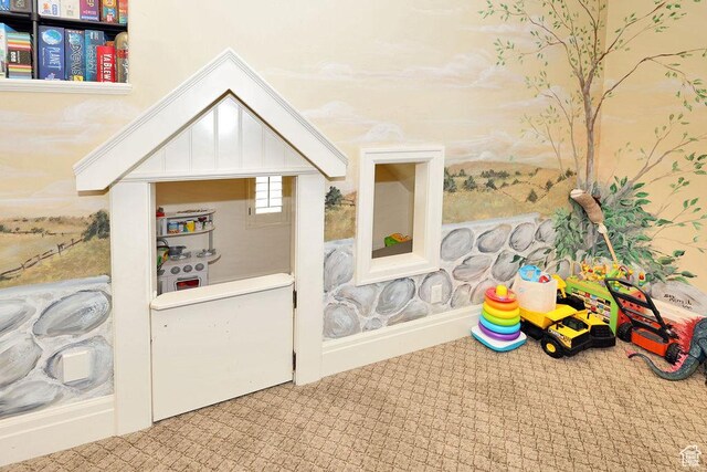 943 N Terrace Dr, Provo, UT 84604 - recreation room with carpet