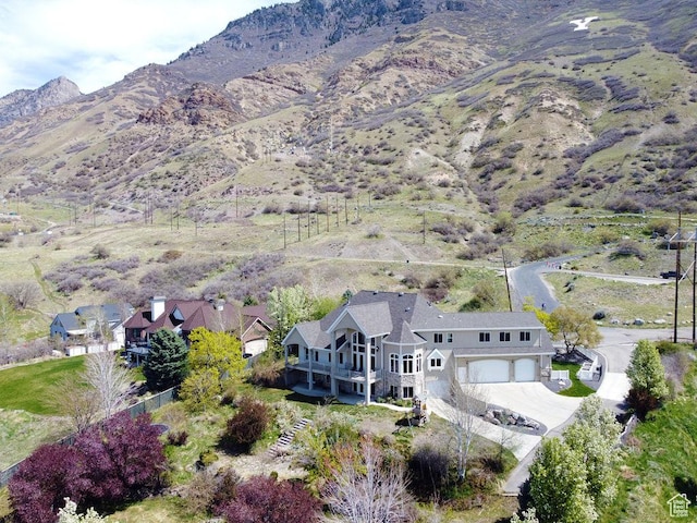 943 N Terrace Dr, Provo, UT 84604 - aerial view with a mountain view