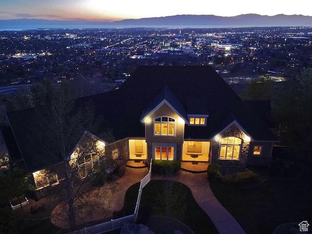 943 N Terrace Dr, Provo, UT 84604 - view of front of home featuring a mountain view