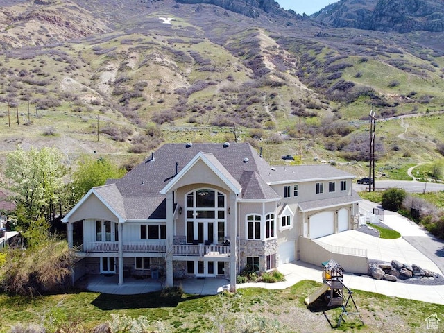 943 N Terrace Dr, Provo, UT 84604 - exterior space with a mountain view