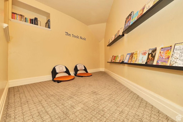 943 N Terrace Dr, Provo, UT 84604 - unfurnished room with baseboards, vaulted ceiling, and carpet
