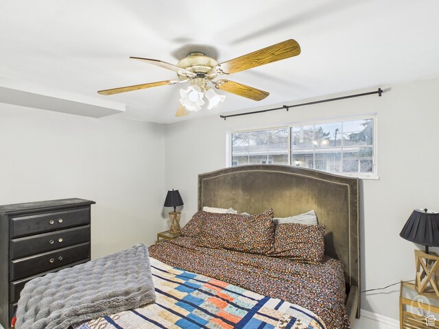 1534 N 300 W, Sunset, UT 84015 - bedroom featuring a ceiling fan