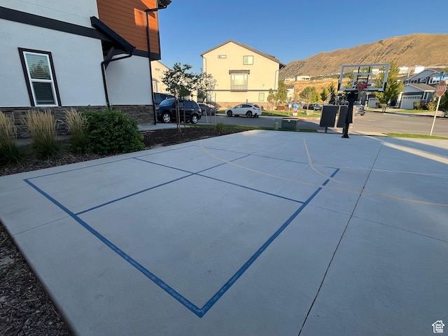 14714 S Rising Star Way, Bluffdale, UT 84065 - view of sport court featuring a mountain view and community basketball court