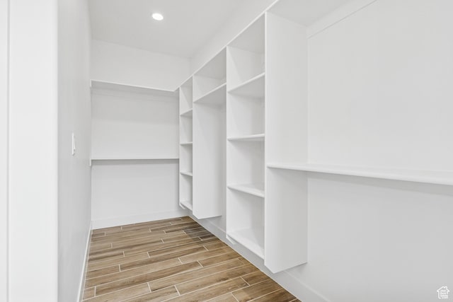 3618 W 185 N, Hurricane, UT 84737 - spacious closet with wood finished floors
