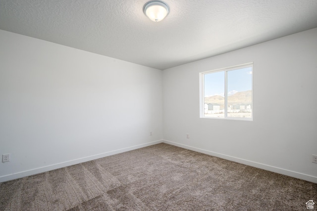 1784 E Bison Dr Unit B234, Eagle Mountain, UT 84005 - empty room with baseboards, a textured ceiling, and carpet