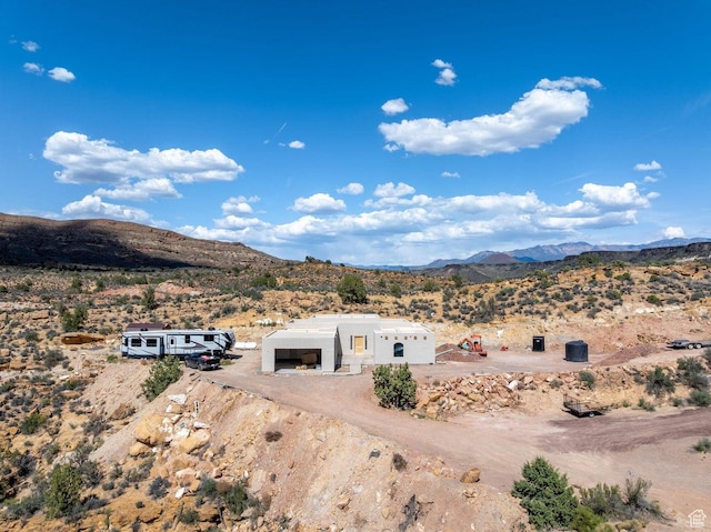 126 W Bowler Rd, Gunlock, UT 84733 - property view of mountains with a rural view and view of desert