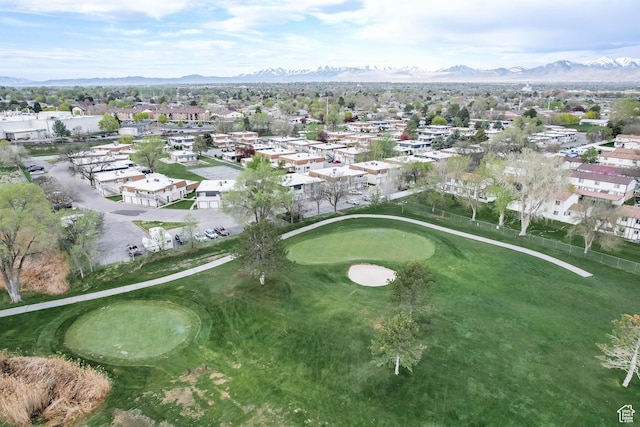 1210 W 4365 S Unit 3A, Taylorsville, UT 84123 - drone / aerial view with a mountain view, view of golf course, and a residential view