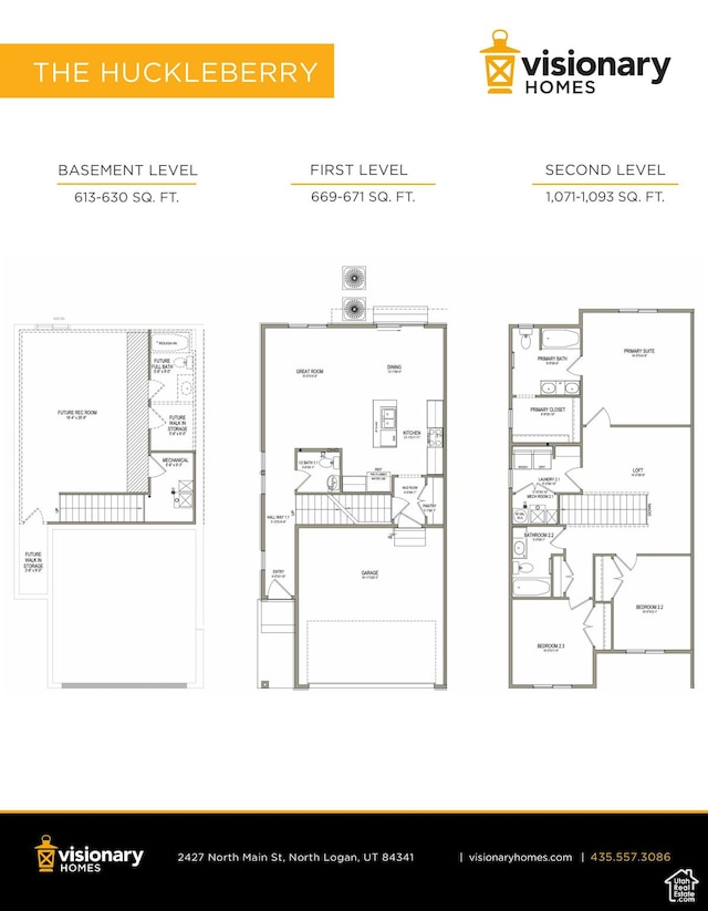 627 W 575 N Unit 545, Smithfield, UT 84335 - plan