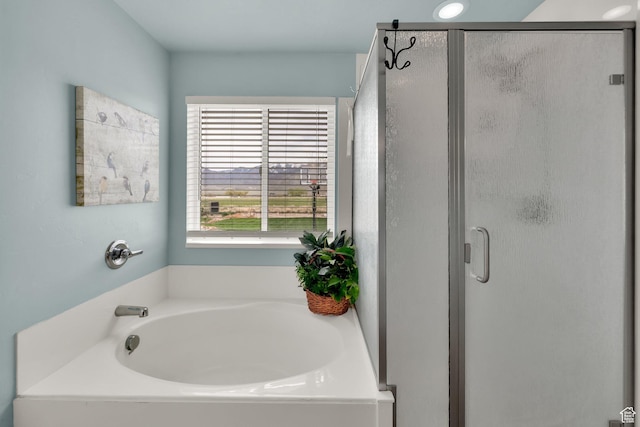 4104 Rose Springs Rd Unit 406, Erda, UT 84074 - full bathroom featuring a bath and a stall shower