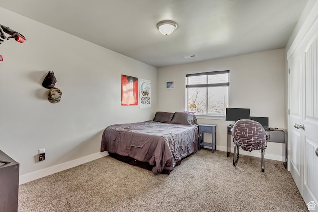 8459 N Western Gailes Dr, Eagle Mountain, UT 84005 - carpeted bedroom featuring visible vents and baseboards