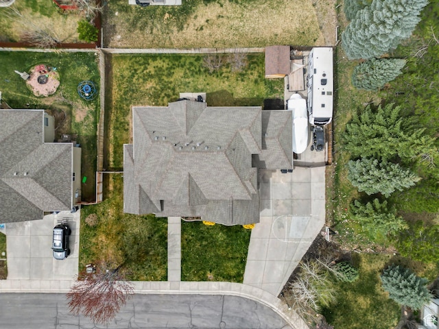 drone / aerial view