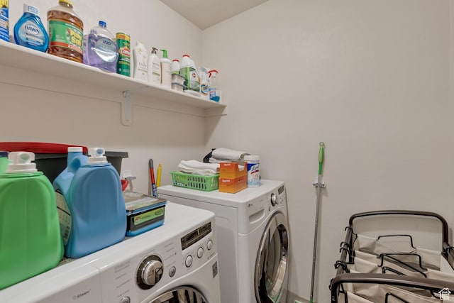 11113 S Cadbury Dr, South Jordan, UT 84095 - laundry area with washing machine and dryer and laundry area