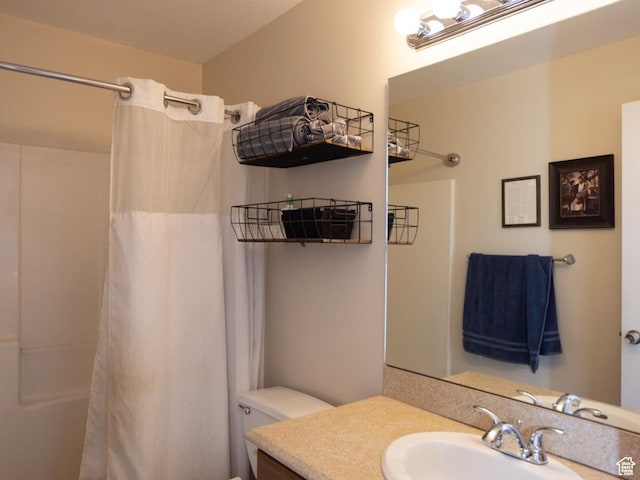 7532 N Castle Rock Rd E, Eagle Mountain, UT 84005 - full bathroom with vanity and toilet