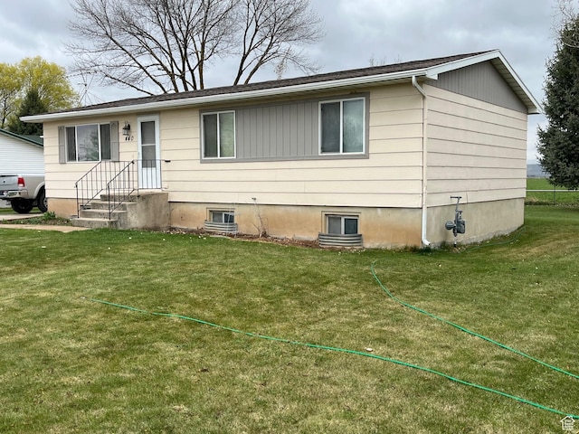 440 S 400 W, Preston, ID 83263 - single story home with a front yard