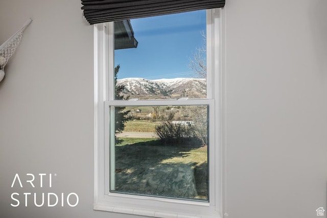 3116 N River Dr E, Eden, UT 84310 - exterior details featuring a mountain view