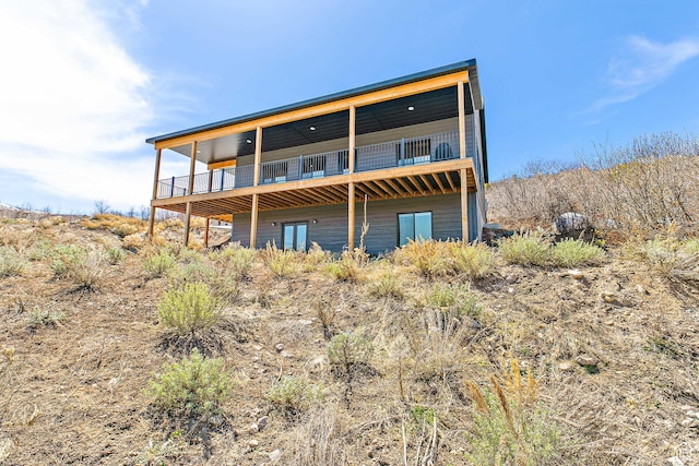 1678 S Ridgeline Dr Unit 1276, Heber City, UT 84032 - back of property with a wooden deck