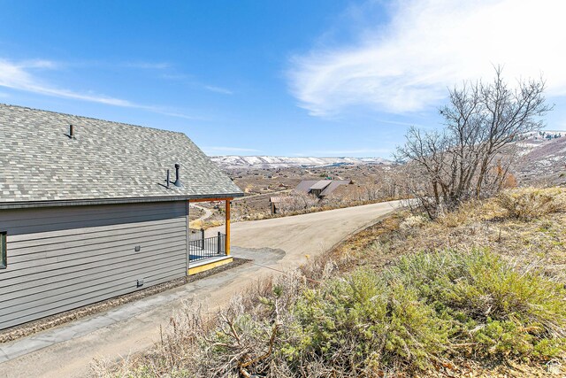 1678 S Ridgeline Dr Unit 1276, Heber City, UT 84032 - exterior space with a mountain view