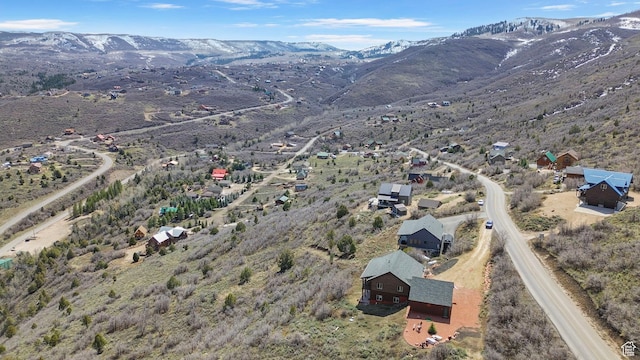 1678 S Ridgeline Dr Unit 1276, Heber City, UT 84032 - birds eye view of property featuring a mountain view