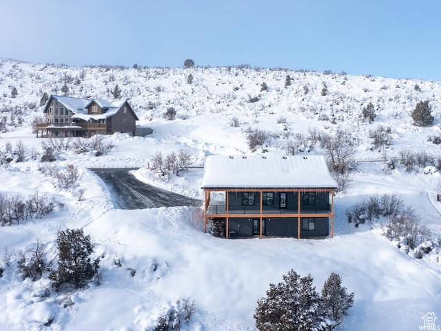1678 S Ridgeline Dr Unit 1276, Heber City, UT 84032 - view of snowy aerial view