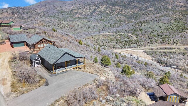 1678 S Ridgeline Dr Unit 1276, Heber City, UT 84032 - bird's eye view featuring a mountain view