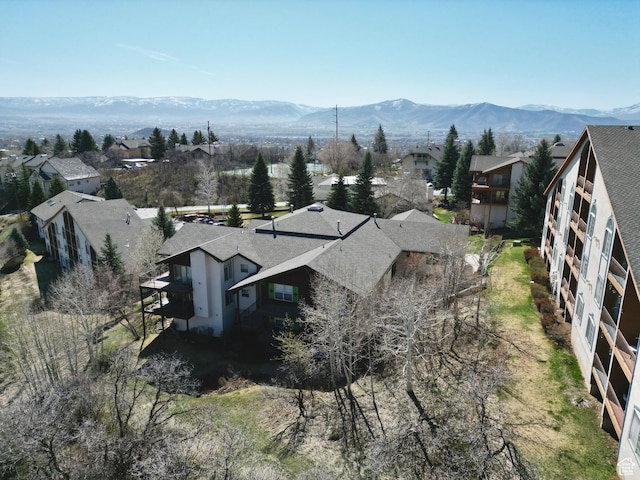 1004 Uri Ln, Midway, UT 84049 - bird's eye view with a mountain view and a residential view