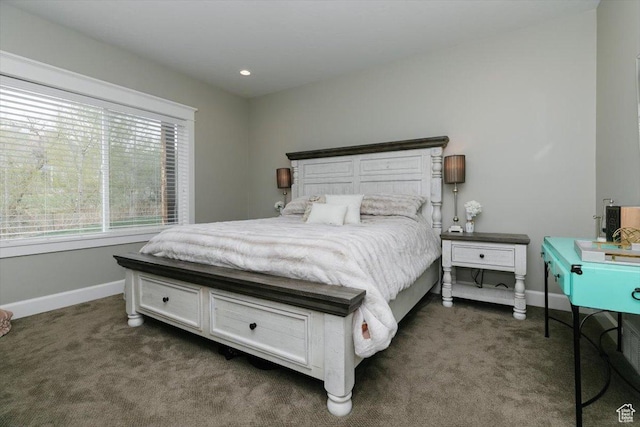 535 N Pheasant Hollow Ln, Mendon, UT 84325 - carpeted bedroom featuring baseboards and recessed lighting