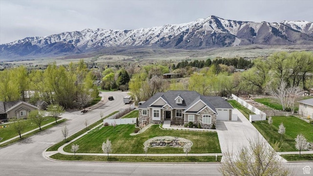 535 N Pheasant Hollow Ln, Mendon, UT 84325 - exterior space featuring a mountain view