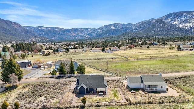 174 S 200 E, Pine Valley, UT 84781 - aerial view with a rural view and a mountain view