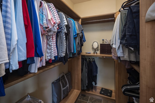 3270 E Rim Vistas Cir, Moab, UT 84532 - walk in closet featuring tile patterned flooring