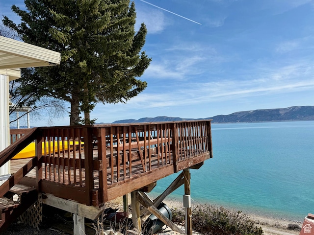 2904 S Edgemont Dr, Garden City, UT 84028 - surrounding community with a deck with water view