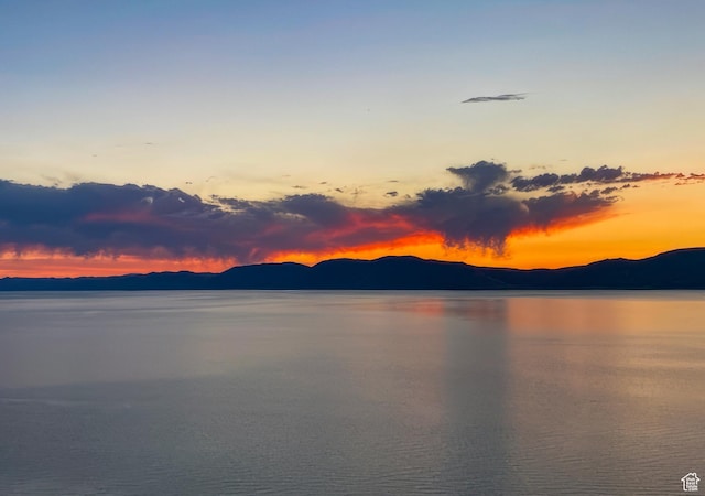 2904 S Edgemont Dr, Garden City, UT 84028 - water view featuring a mountainous background