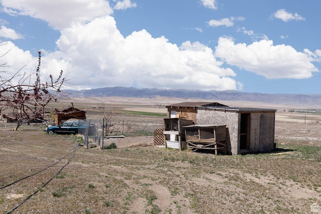 3001 S 600 W, Monroe, UT 84754 - view of poultry coop with fence and a mountain view