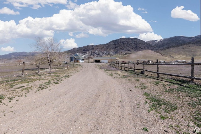 3001 S 600 W, Monroe, UT 84754 - view of street with a mountain view, a rural view, and dirt driveway