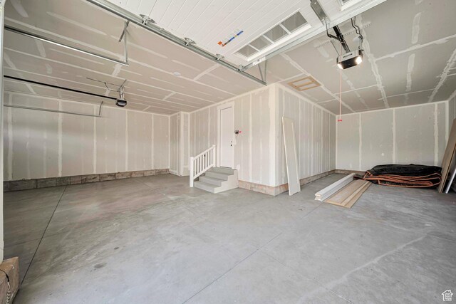 1910 W Bonneville Ln, Kaysville, UT 84037 - garage featuring a garage door opener