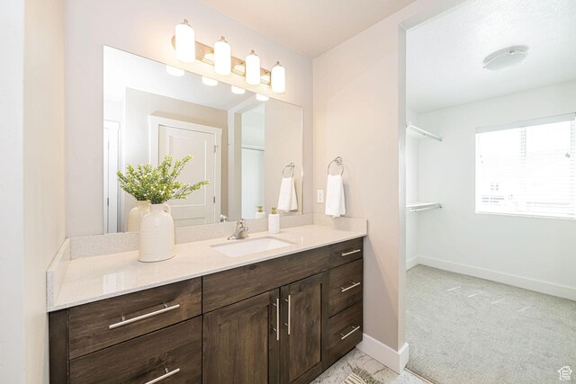 2276 W 2625 S Unit 110, West Haven, UT 84401 - bathroom with baseboards and vanity
