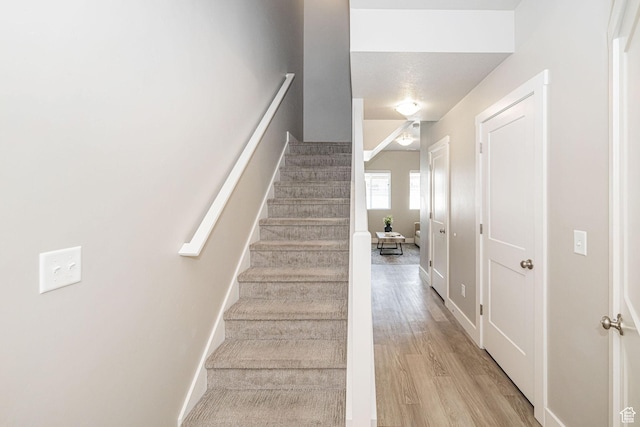 2276 W 2625 S Unit 110, West Haven, UT 84401 - staircase with baseboards and wood finished floors