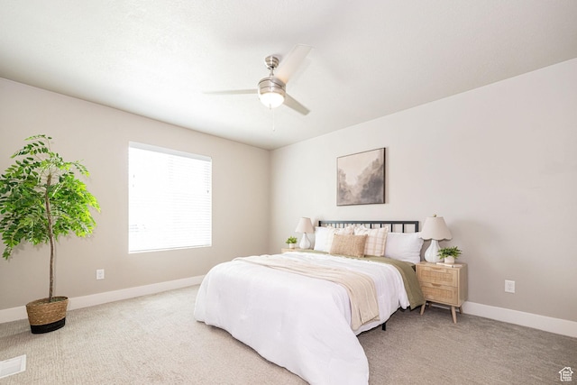 2276 W 2625 S Unit 110, West Haven, UT 84401 - carpeted bedroom featuring baseboards and ceiling fan
