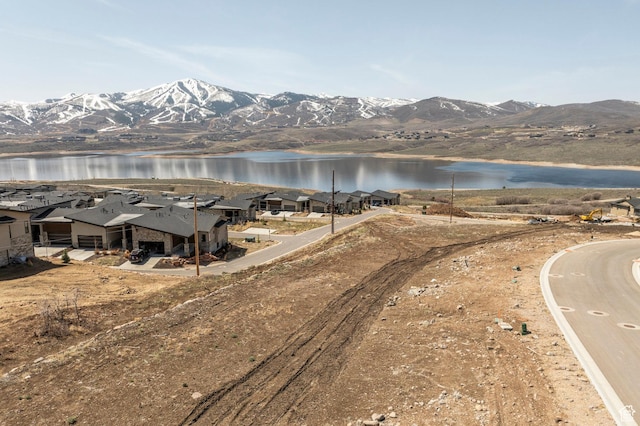 496 E Kayak Dr Unit 306, Hideout, UT 84036 - property view of water featuring a mountain view