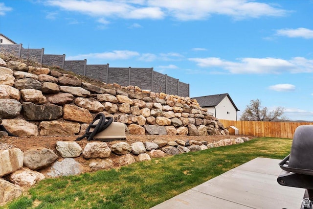816 E Clover Way, Morgan, UT 84050 - view of yard featuring fence and a patio area